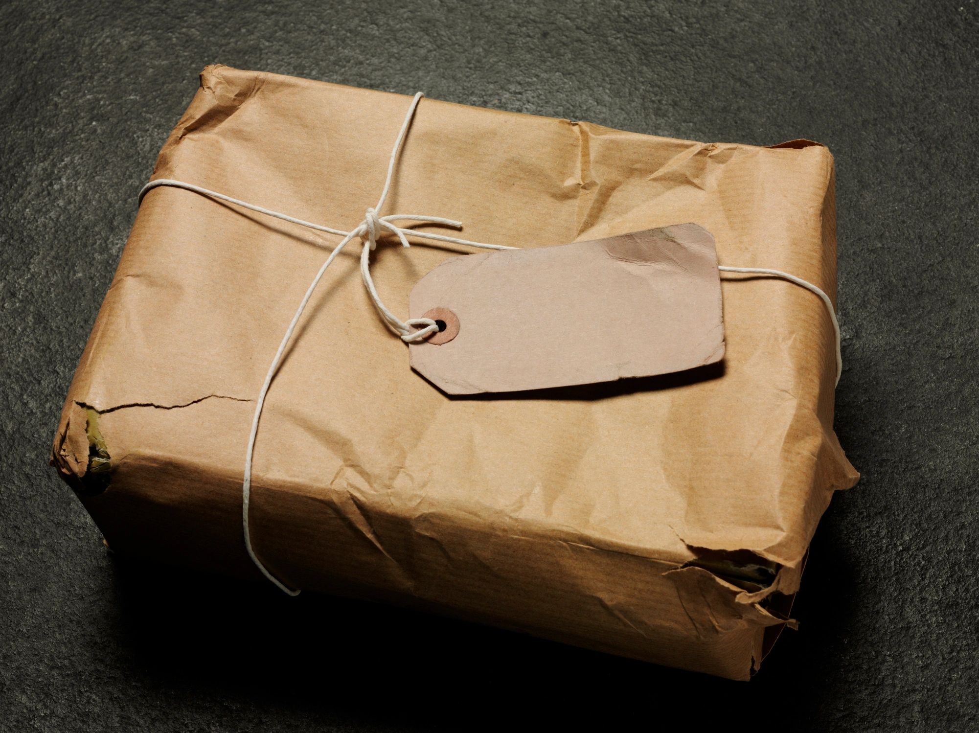 Damaged parcel illustrating shipping issue support